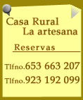 Casa rural en Sotoserrano / La Artesana / La Hiedra / El Montito